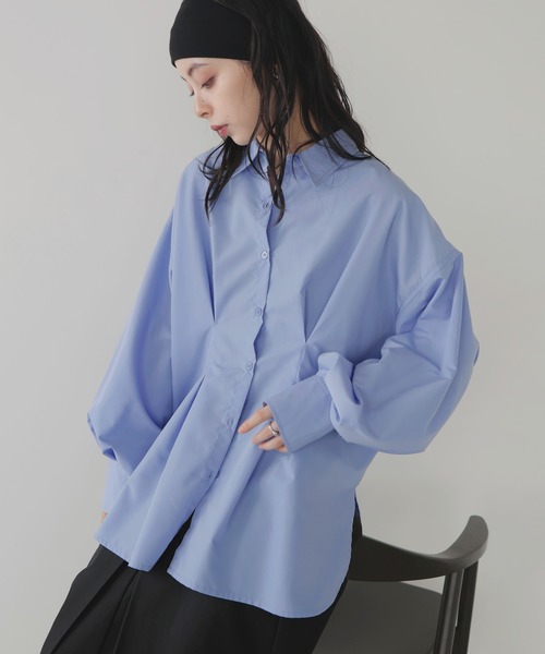 「LIAN」 長袖シャツ FREE ブラウン レディース_画像4