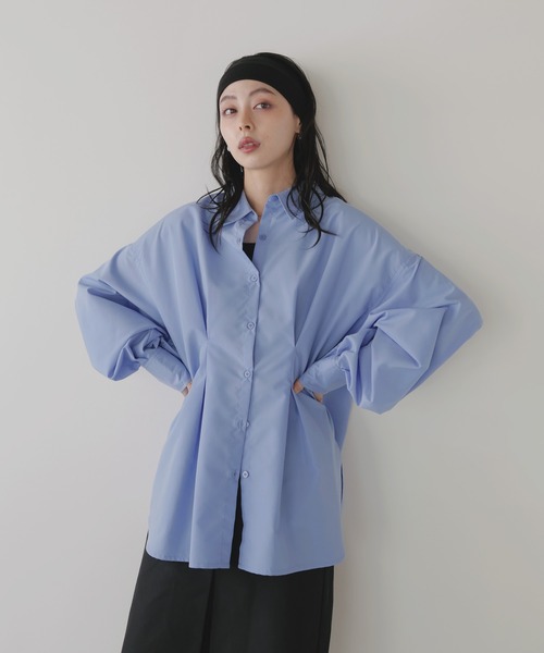 「LIAN」 長袖シャツ FREE ブラウン レディース_画像5