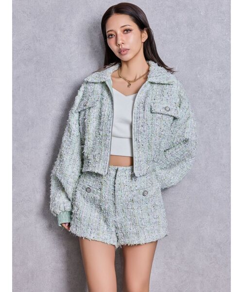 トップス je5 GYDA（ジェイダ） tシャツ ハーフスリーブカシュクールオフショル