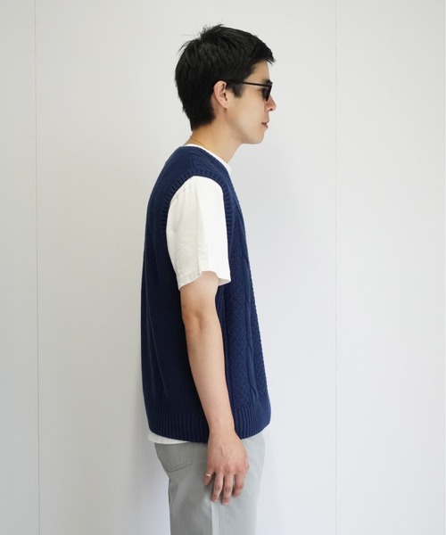 「KARMA」 ベスト S グリーン メンズ_画像2