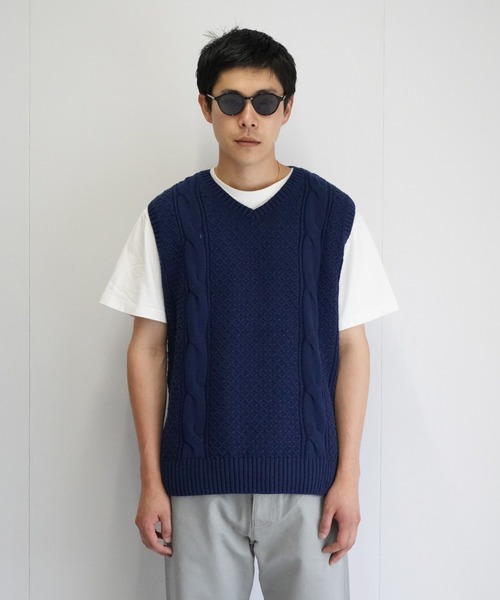 「KARMA」 ベスト S グリーン メンズ_画像6