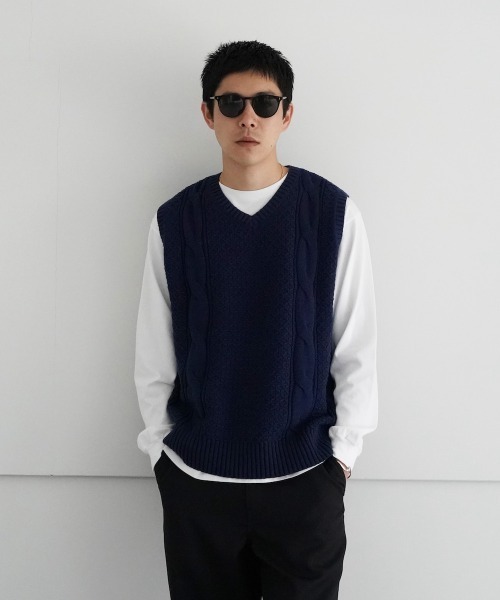 「KARMA」 ベスト S グリーン メンズ_画像7