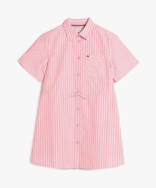ワンピース POPLIN STRIPES SHIRT DRESS キッズ 子供服の画像