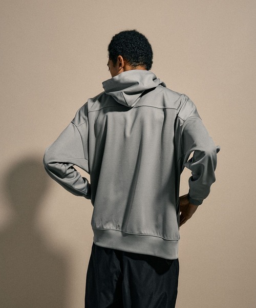 NUMERALS（ヌメラルズ） パーカー 「NUMERALS」MOLDED JERSEY ZIP