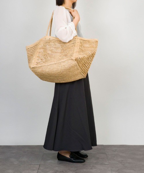 「MADE IN MADA」 かごバッグ FREE ナチュラル レディース_画像9