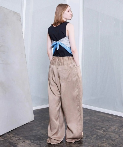 VOAAOV（ヴォアーブ） パンツ PIGMENT CUPRO 5-Pocket Easy Pants