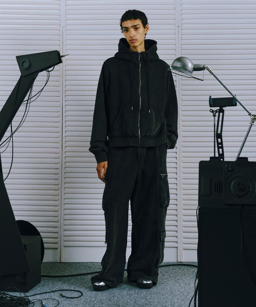 「HARE」 カーゴパンツ SMALL ブラック系その他 メンズ_画像3