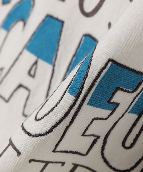 tシャツ 「SHIPS any別注」La Hutte:「洗濯機可能」デザイン ロゴ プリント TEE 26SS レディースの画像