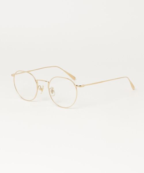 「KANEKO OPTICAL」 メガネ FREE ゴールド メンズ
