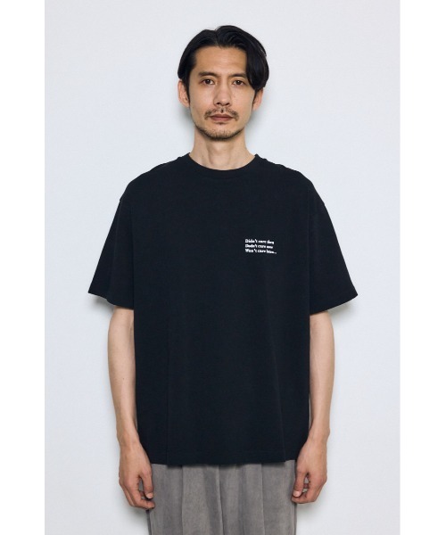 GAUZE 黒 Mサイズ Tシャツ anvil AZUL BY MOUSSY（アズールバイマウジー） tシャツ 引き揃え天竺バック