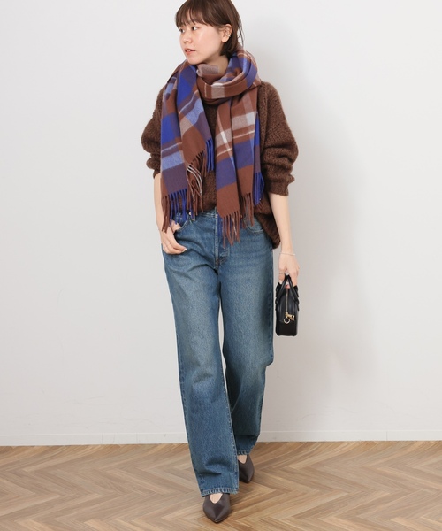 「Levi's」 デニムパンツ 27 ブルー レディースの画像