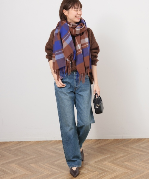 「Levi's」 デニムパンツ 27 ブルー レディースの画像