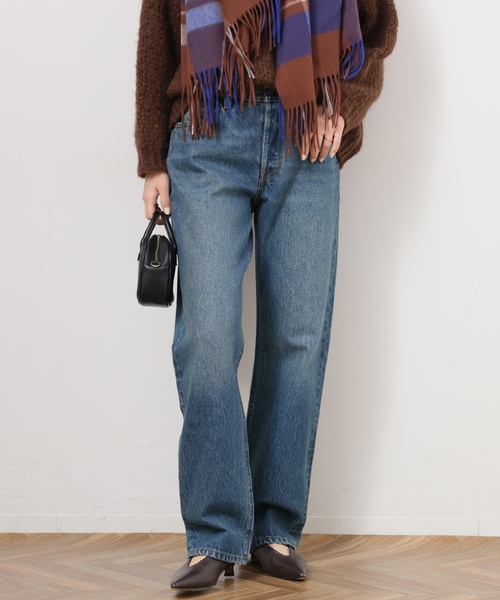 「Levi's」 デニムパンツ 27 ブルー レディースの画像