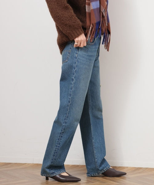 「Levi's」 デニムパンツ 27 ブルー レディースの画像
