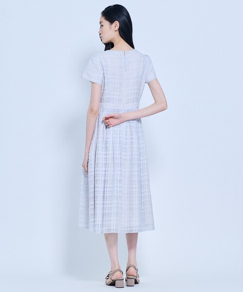 ワンピース FLOATING CHECK ドレスの画像