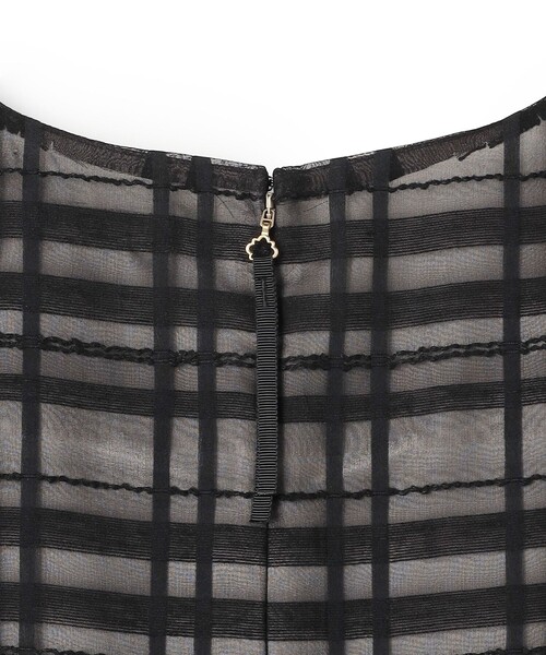 ワンピース FLOATING CHECK ドレスの画像