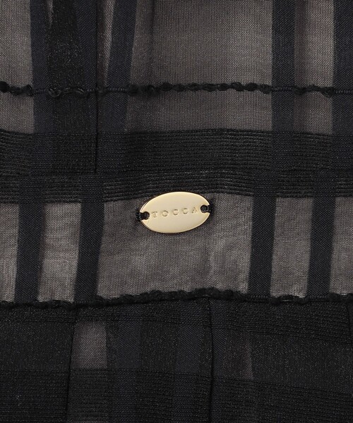 ワンピース FLOATING CHECK ドレスの画像