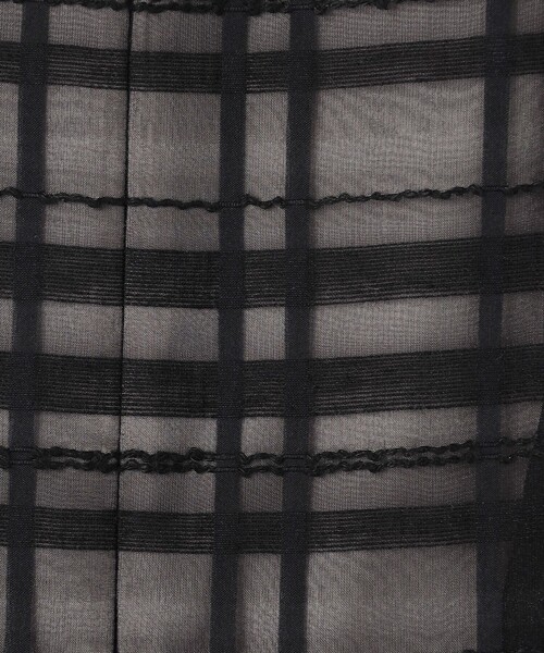 ワンピース FLOATING CHECK ドレスの画像