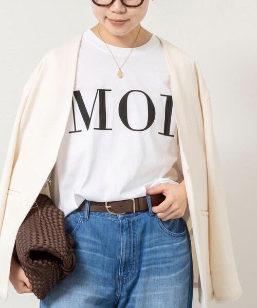 tシャツ ウォッシャブルMOI Ｔシャツ レディースの画像