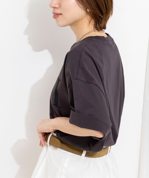 tシャツ ウォッシャブルMOI Ｔシャツ レディースの画像