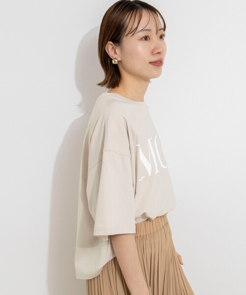tシャツ ウォッシャブルMOI Ｔシャツ レディースの画像