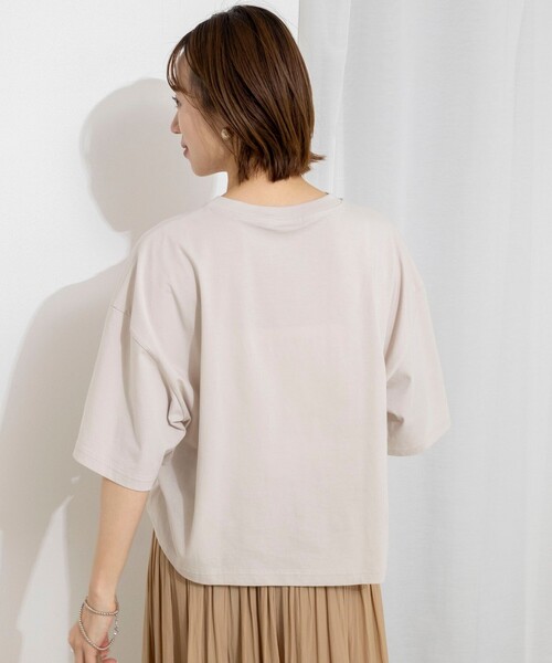 tシャツ ウォッシャブルMOI Ｔシャツ レディースの画像