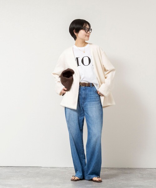 tシャツ ウォッシャブルMOI Ｔシャツ レディースの画像