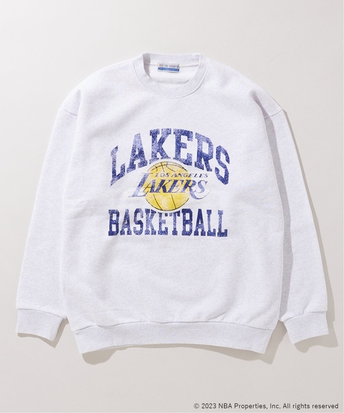 NBA 「OFF THE COURT by NBA」スウェットカットソー LARGE ライト