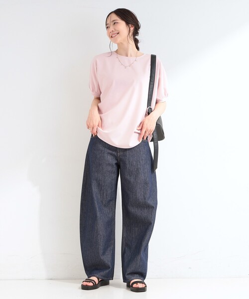 SHOO・LA・RUE（シューラルー） ブラウス シャツ 半袖 「ひんやり/洗濯