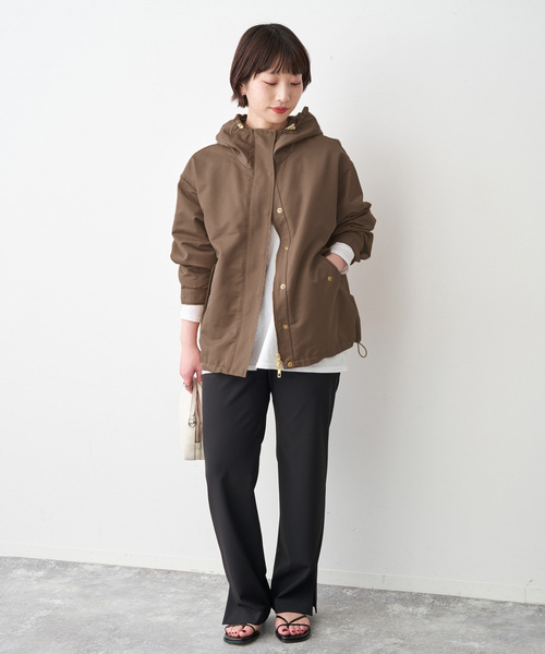 「Spick & Span」 マウンテンパーカー 36 ブラウン レディース_画像4