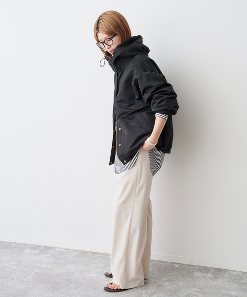 「Spick & Span」 マウンテンパーカー 36 ブラウン レディース_画像9