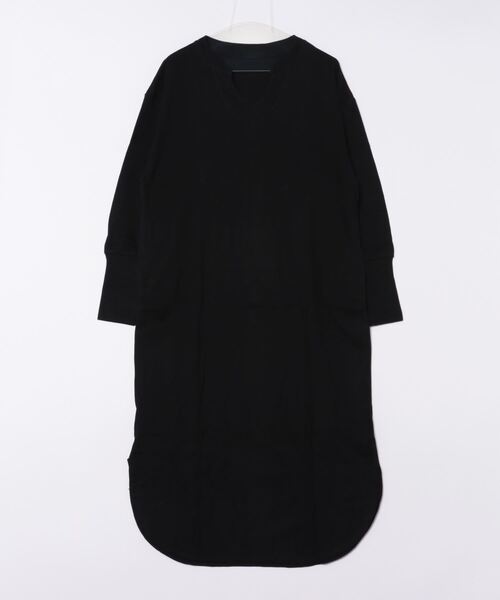 「No one knows」 長袖ワンピース M-L パープル レディース_画像7