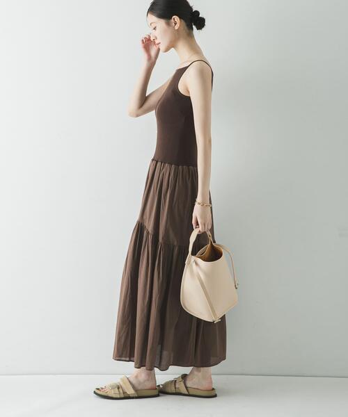 URBAN RESEARCH（アーバンリサーチ） ワンピース ニットドッキング