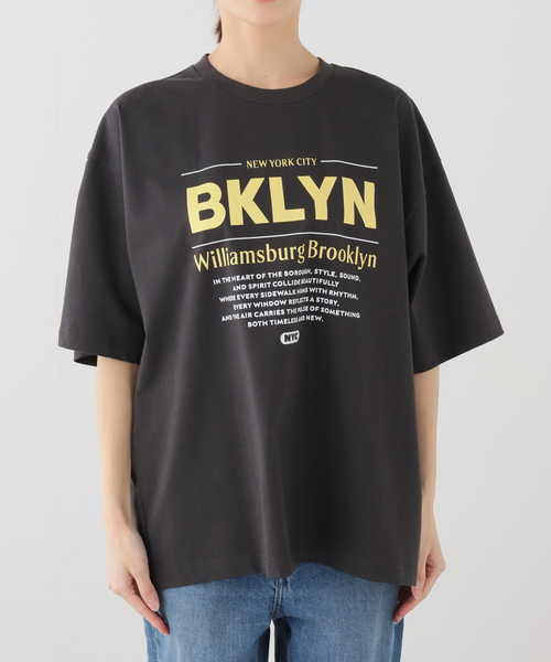 tシャツ 「WEB限定 / 追加2」ロゴオーバーTシャツ レディースの画像