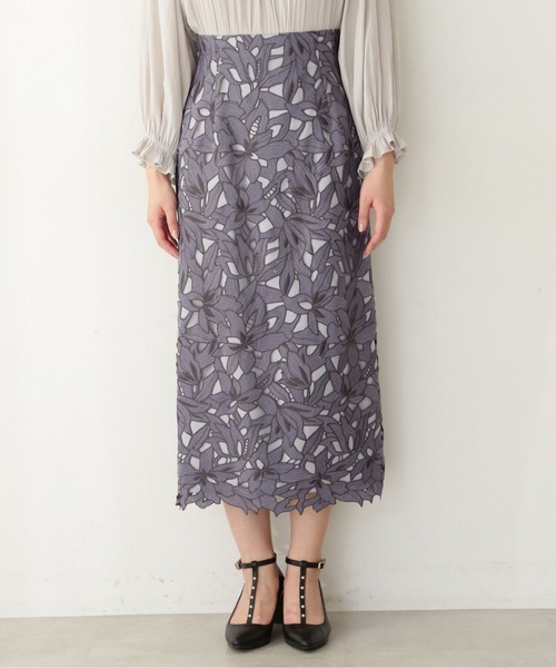 「PROPORTION BODY DRESSING」 タイトスカート MEDIUM ダークグレー レディース_画像5