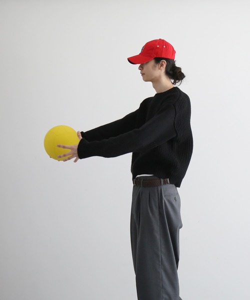 Basketcase セーター ニット Basketcase Fisherman， knit メンズ