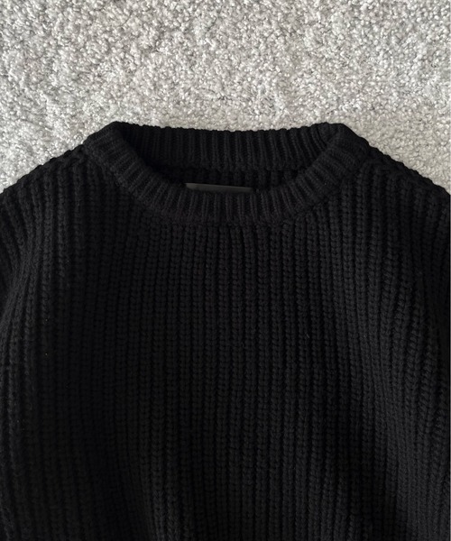 Basketcase セーター ニット Basketcase Fisherman， knit メンズ