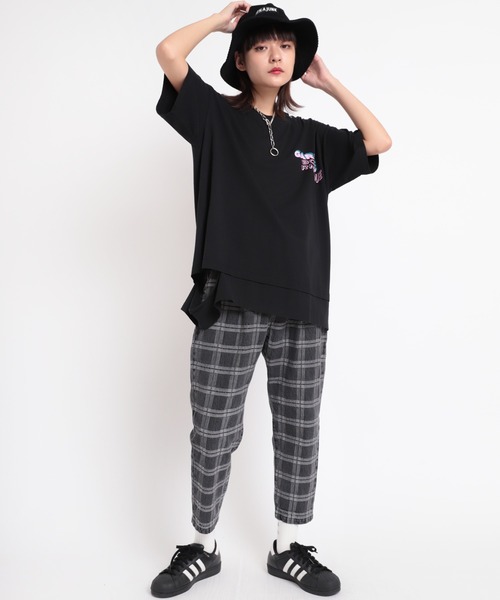 「RNA」 デニムパンツ MEDIUM インディゴブルー レディース_画像2