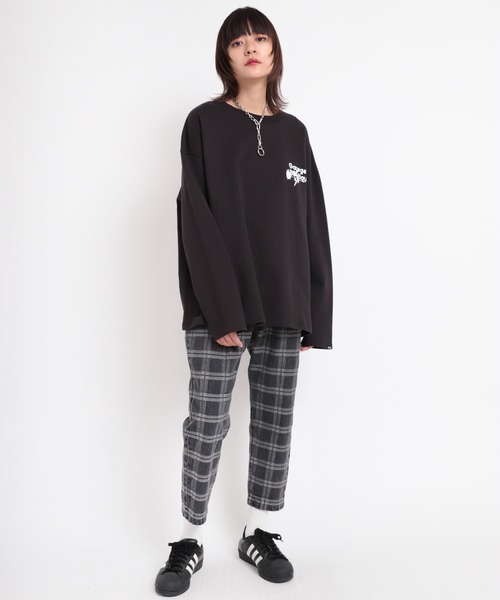 「RNA」 デニムパンツ MEDIUM インディゴブルー レディース_画像9