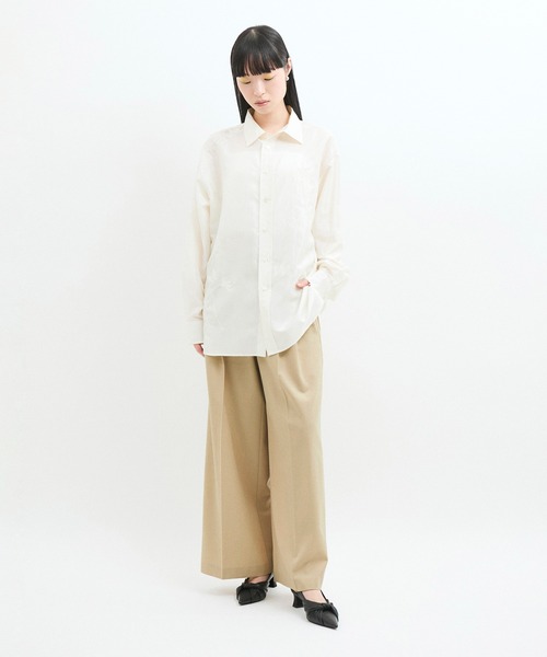 ADAM ET ROPE'（アダムエロペ） スラックス 38 サックスブルー
