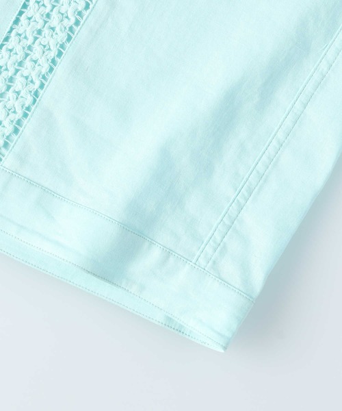 「Salt&Pepper」 半袖シャツ L ダークグレー メンズ_画像7