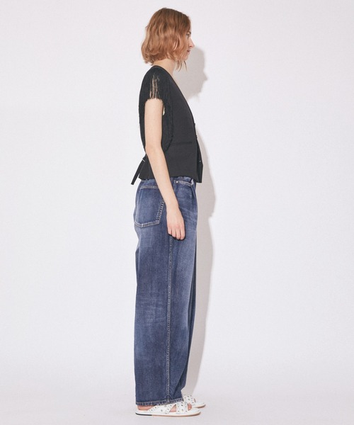 「beautiful people」 デニムパンツ 40 インディゴブルー レディース_画像4