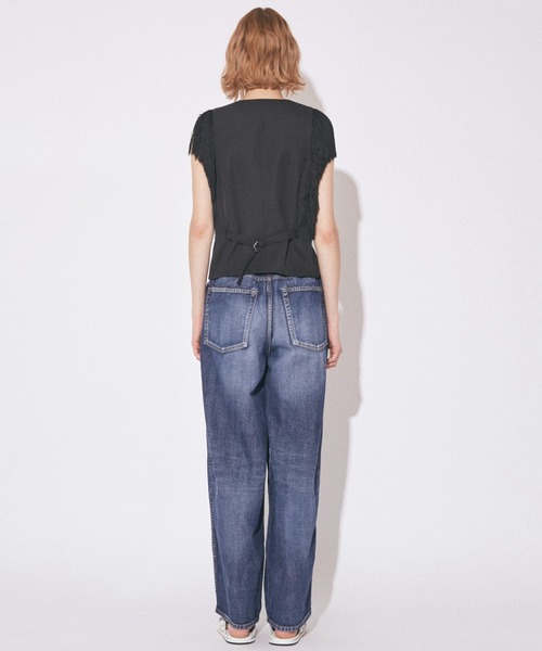 「beautiful people」 デニムパンツ 40 インディゴブルー レディース_画像5