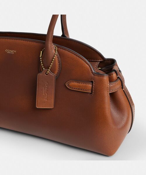 コーチ エンパイア ハンドバッグ ショルダー ブラウン レザー CCY99 COACH（コーチ） ショルダーバッグ バッグ エンパイア キャリーオール
