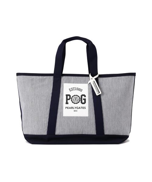 【PEARLY GATES】帆布ロッカーバッグ (UNISEX) PEARLY GATES（パーリーゲイツ） ショルダーバッグ コードレーン×帆布