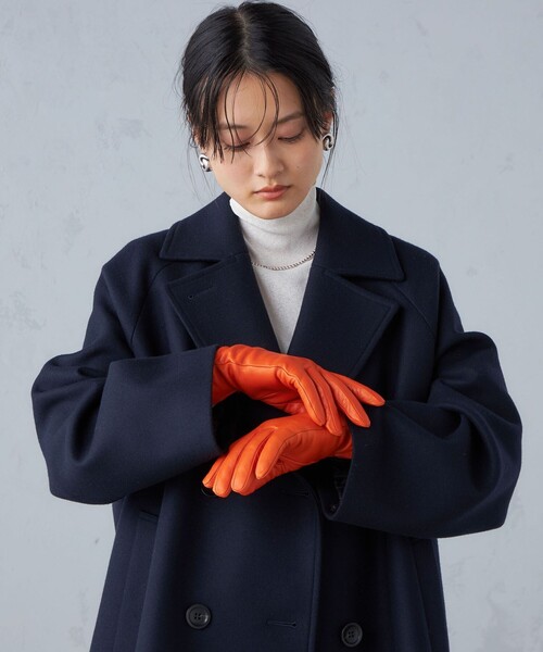 手袋 CARIDEI:ベーシック レザー グローブ  レディース