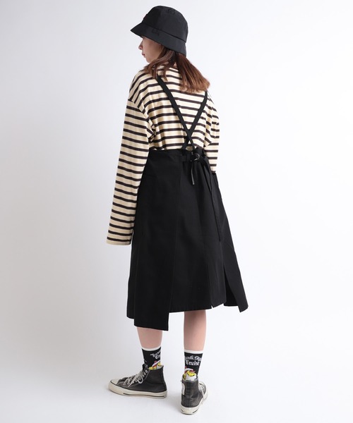 RNA（アールエヌエー） ワンピース D1584 エプロンワンピ : ZOZOTOWN