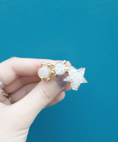 LOVE BY e.m. 指輪 リング クリアジルコニアスターリング レディース