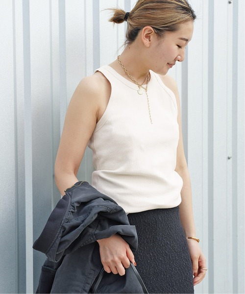 47 割引free レディース S Mサイズ相当 ホワイト系その他高級品市場 Tシャツ Tシャツ Co Ca Stretch Rib タンクトップ Tシャツ カットソー レディースファッション ファッションfree レディース S Mサイズ相当 ホワイト系その他 Solcaloja Med Ec