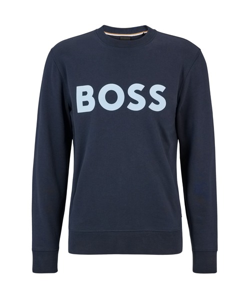 BOSS（HUGO BOSS） トレーナー スウェット BOSSフロックプリントロゴ 